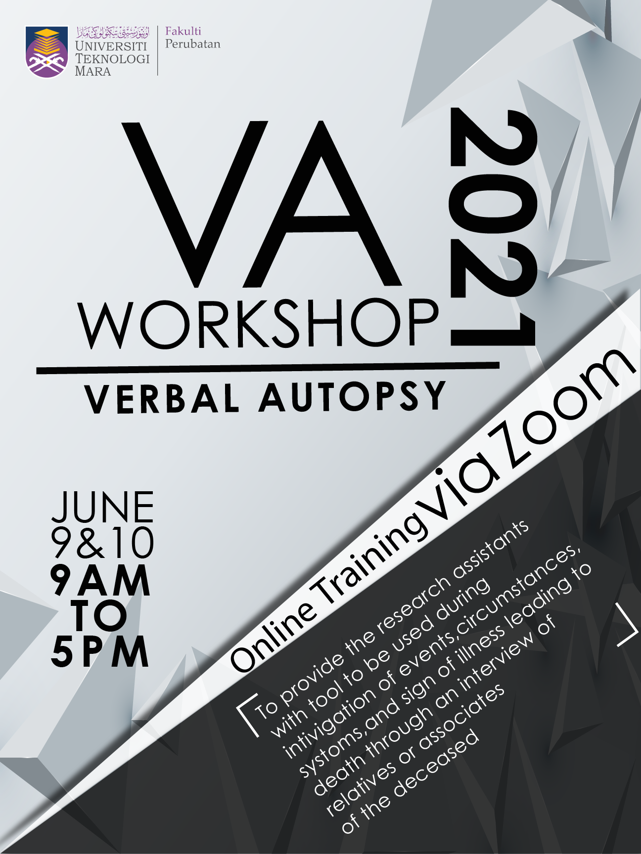 Verbal Autopsy Workshop 2021